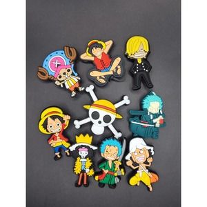 One Peice/Strawhats Set / Anime  - Croc Charm/Jibbitz